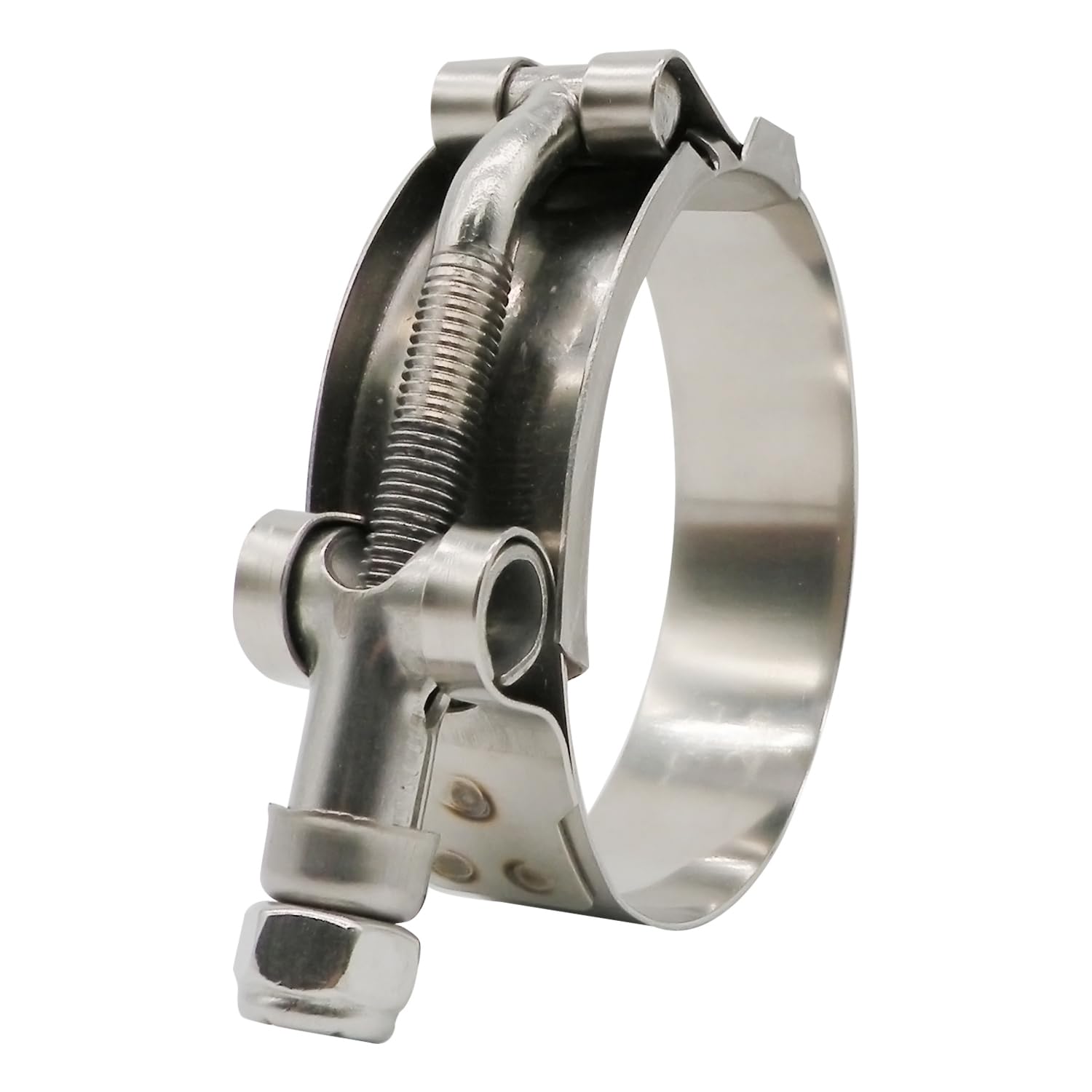 ROADFORMER clamp beside ruler showing 3/4 inch band for even sealing