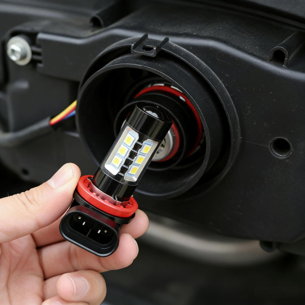ROADLIT bulb texture and heat sink detail illustrating durable thermal control
