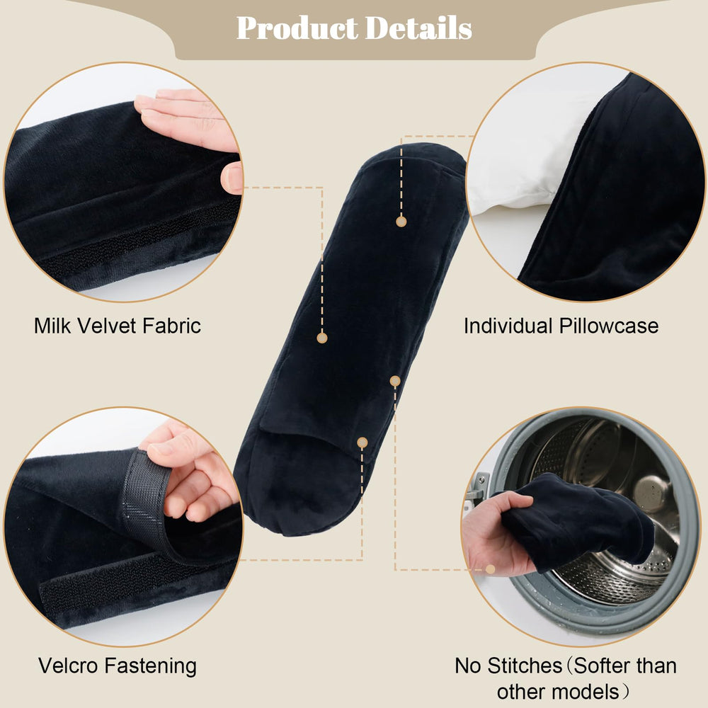 RoamReady side profile highlighting rounded corners to prevent focused pressure
