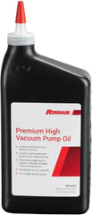 Robinair 13203 front bottle view showing label and capacity, supports reliable evacuations