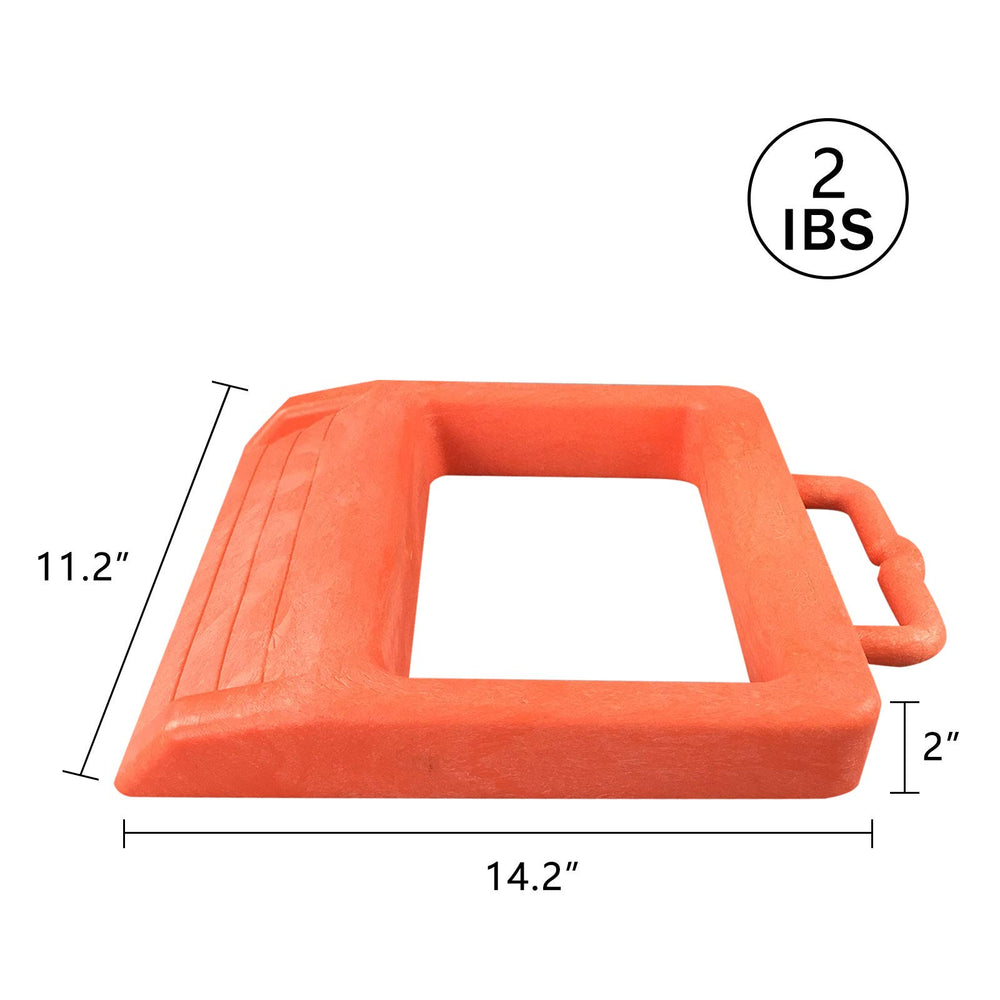 ROBLOCK underside close-up showing traction treatment for superior floor grip