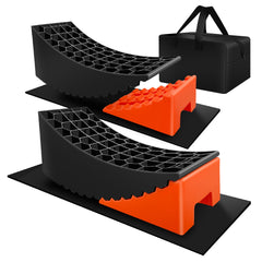 ROBLOK front view of the two-pack ramps showing portability and protection
