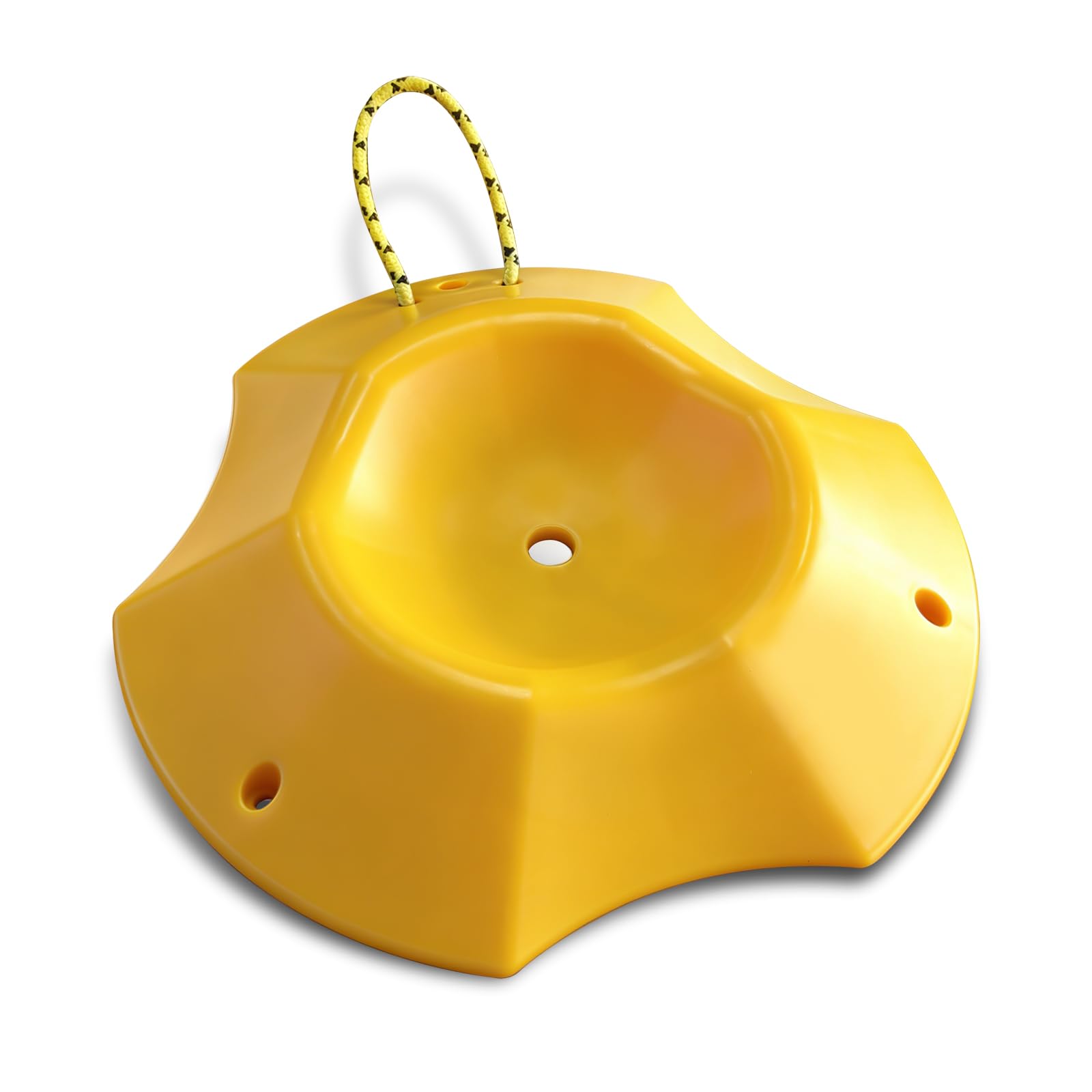 ROBLOck front view of wheel dock showing stable base and high visibility