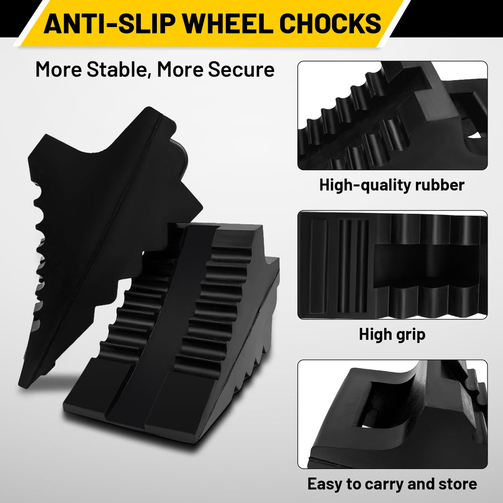 ROBLOck side profile showing integrated handle for easy carrying and compact storage convenience