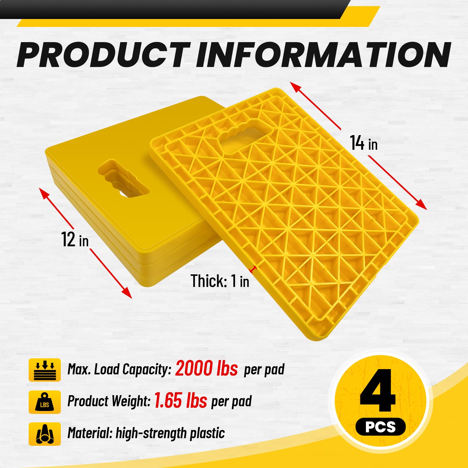 ROBLOCK close-up grid structure demonstrating reinforced strength