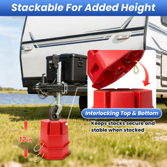ROBLOК top surface close-up showing textured pad for improved jack grip