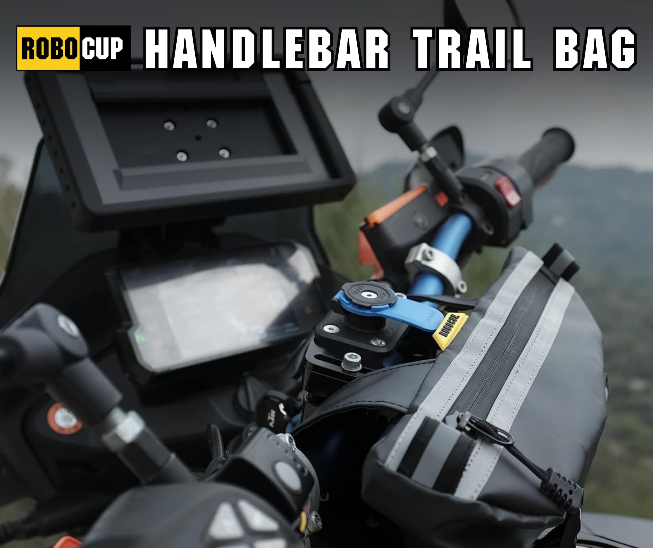 ROBOCUP waterproof zipper and reflective stripe improving visibility and access