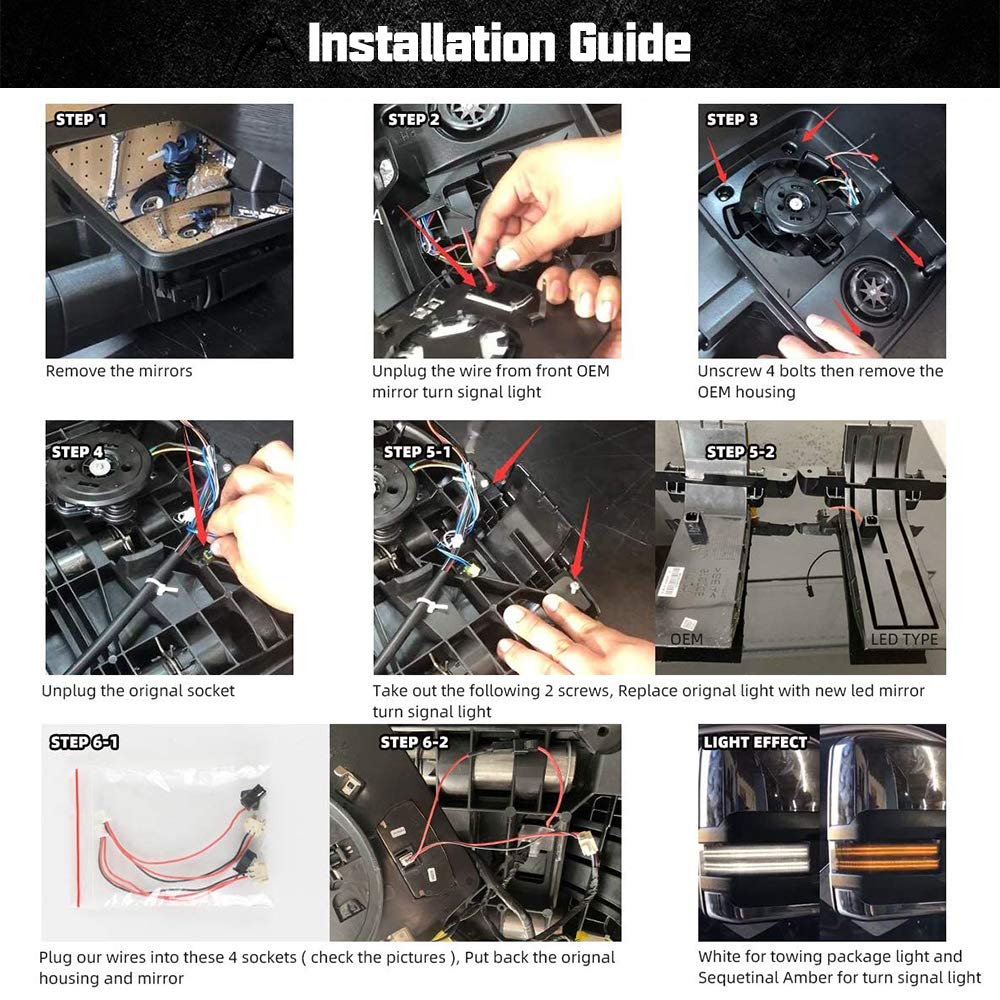 ROCCS packaging and instructions included for simple installation
