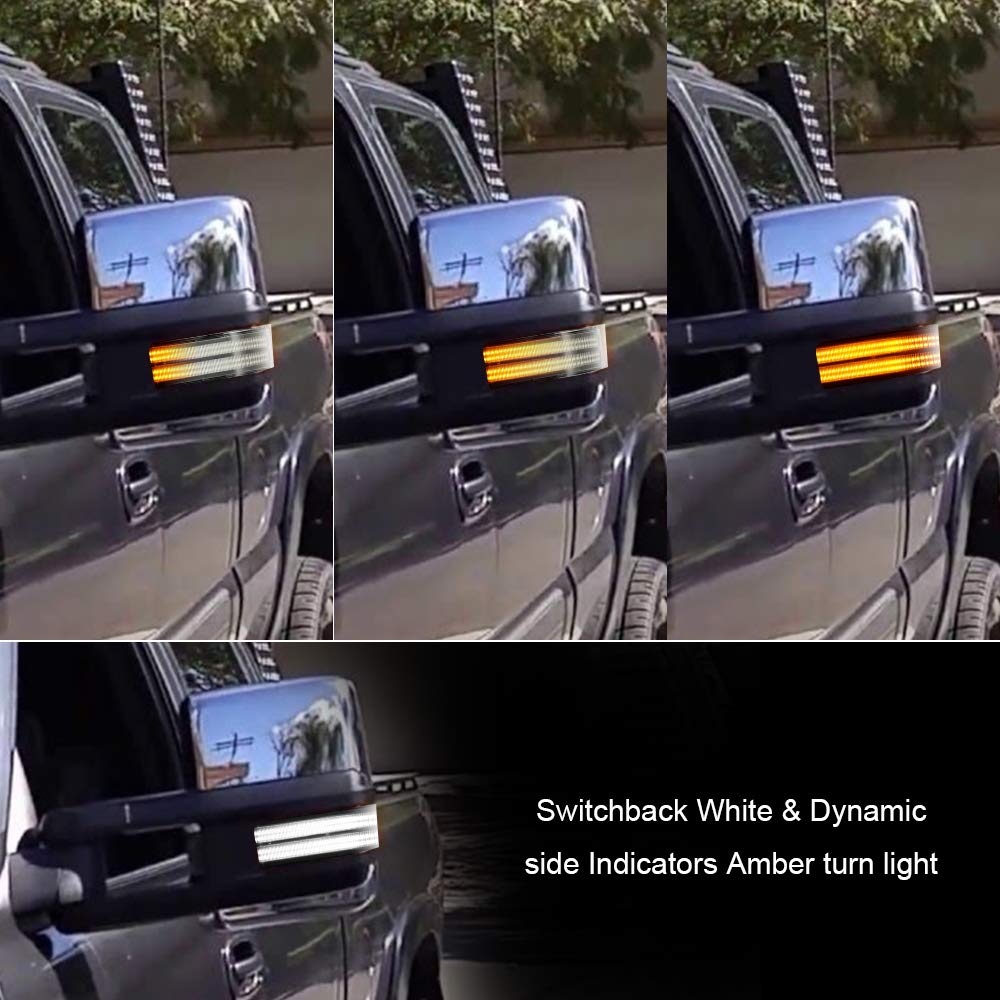 ROCCS white running light illuminated for better roadside visibility