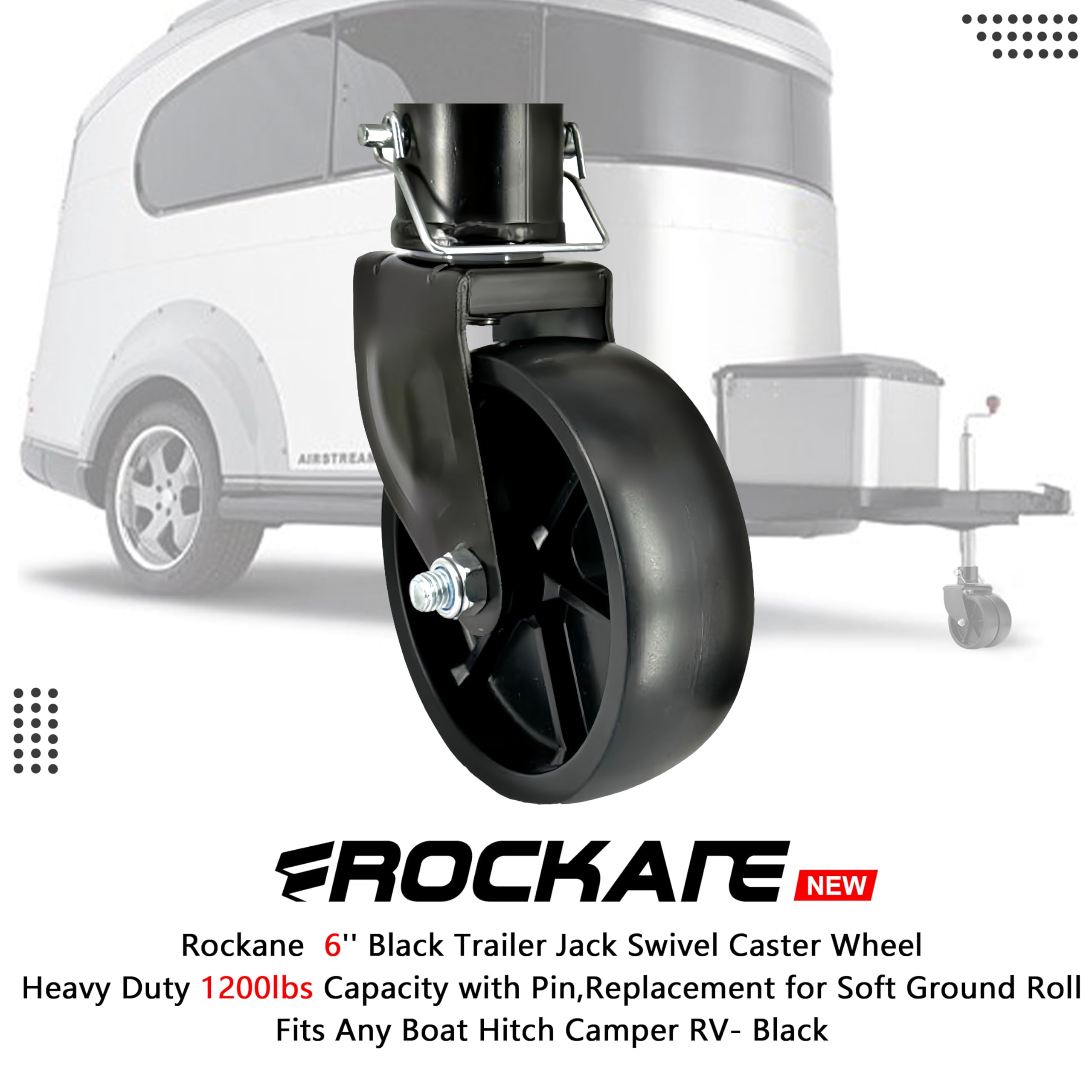rockane size comparison scale with ruler showing 6-inch wheel for correct fit and capacity