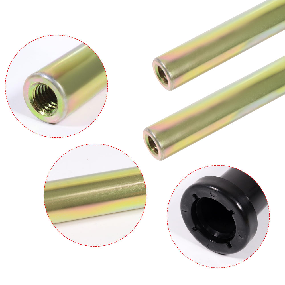 Rockheel kit components laid out showing included hardware for easy installation