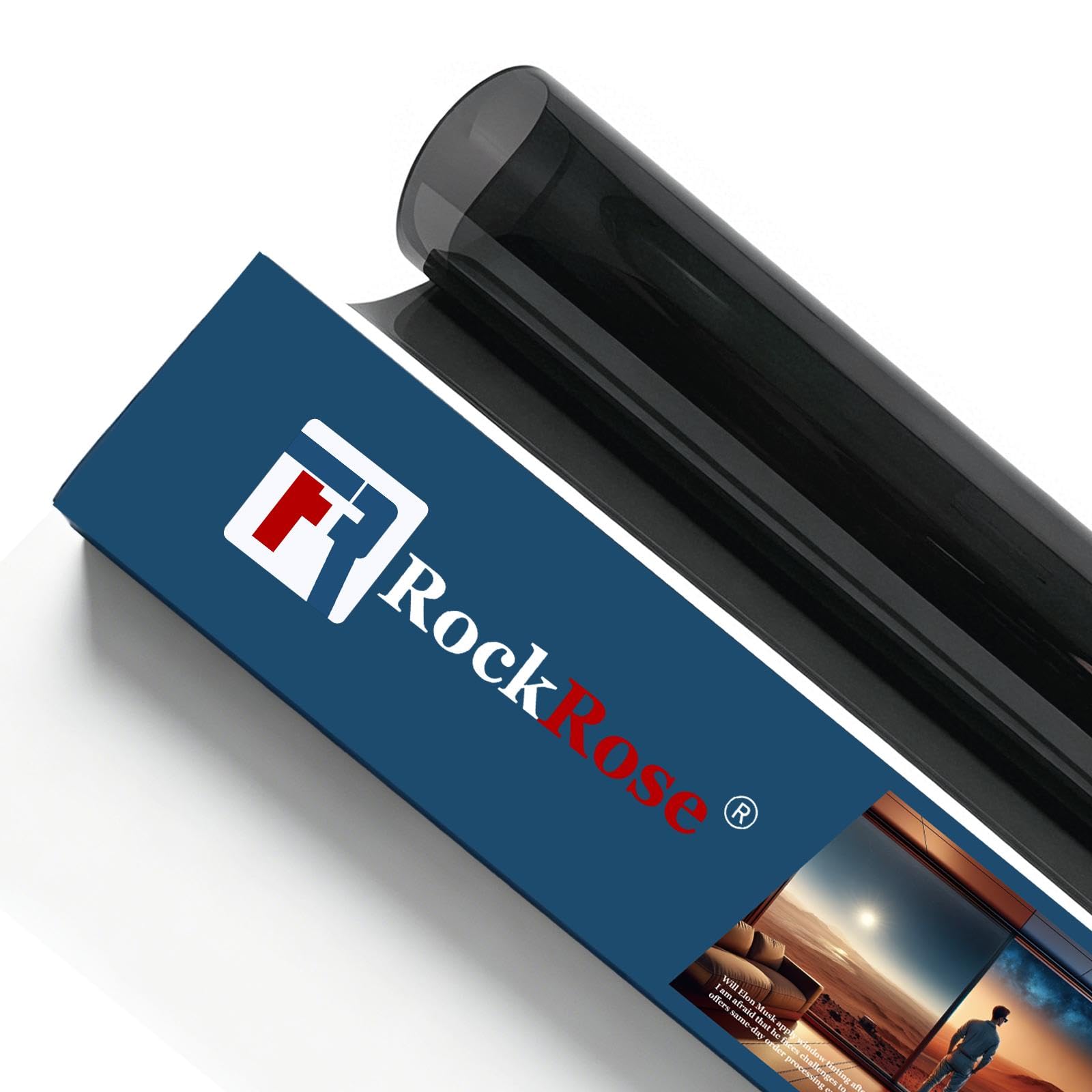 RockRose roll front packaging showing full product and branding benefit