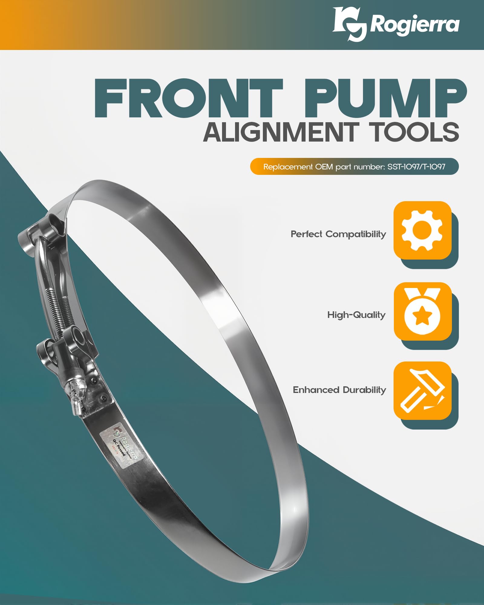Rogierra tool wing nut detail for quick adjustment and secure clamping