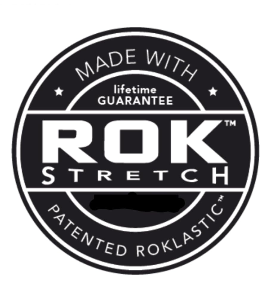 ROK Straps securing luggage on motorcycle illustrating stable transport