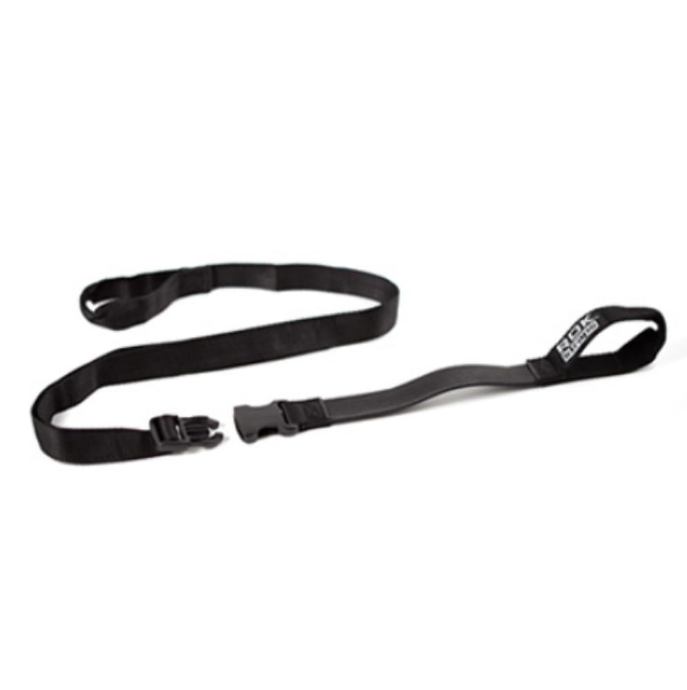 ROK Straps close detail of polyester coating and loop protecting paint