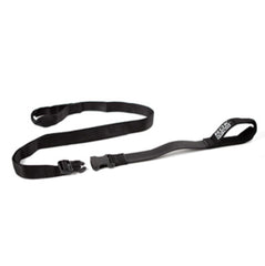 ROK Straps close detail of polyester coating and loop protecting paint