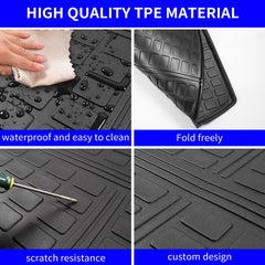 Rongtaod mat folded to show flexibility and easy storage