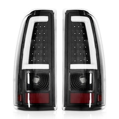 Rongxu auto front view tail lights showing OE-style fit and clean finish