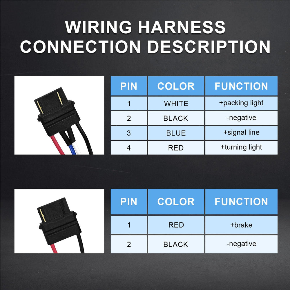 Rongxu auto wiring plug connector ready for plug-and-play hookup