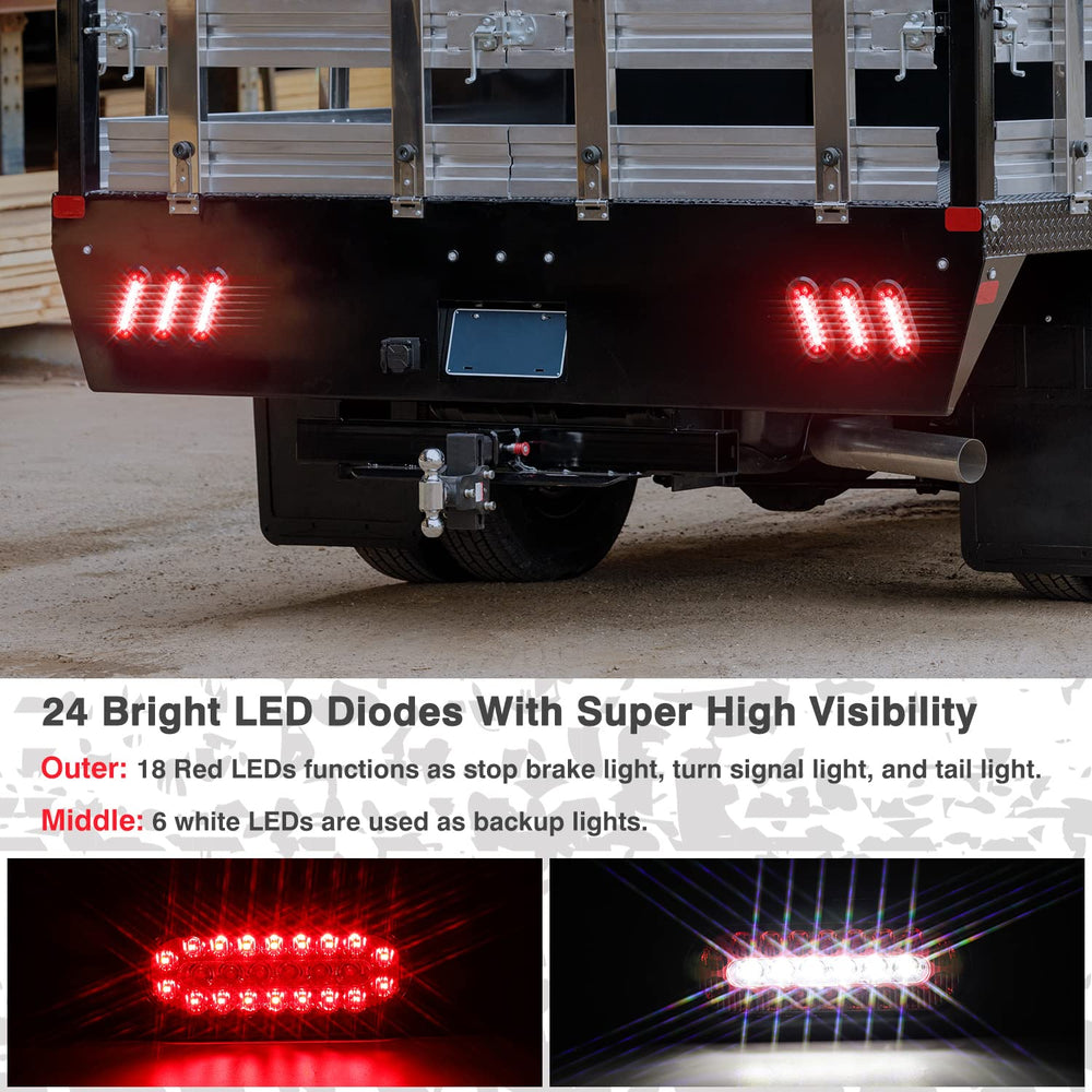 RONSTA mounted on trailer demonstrating multi-function lighting and improved roadside visibility