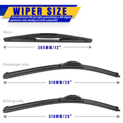 Rooppa close-up of blade rubber edge demonstrating smooth, streak-free wiping