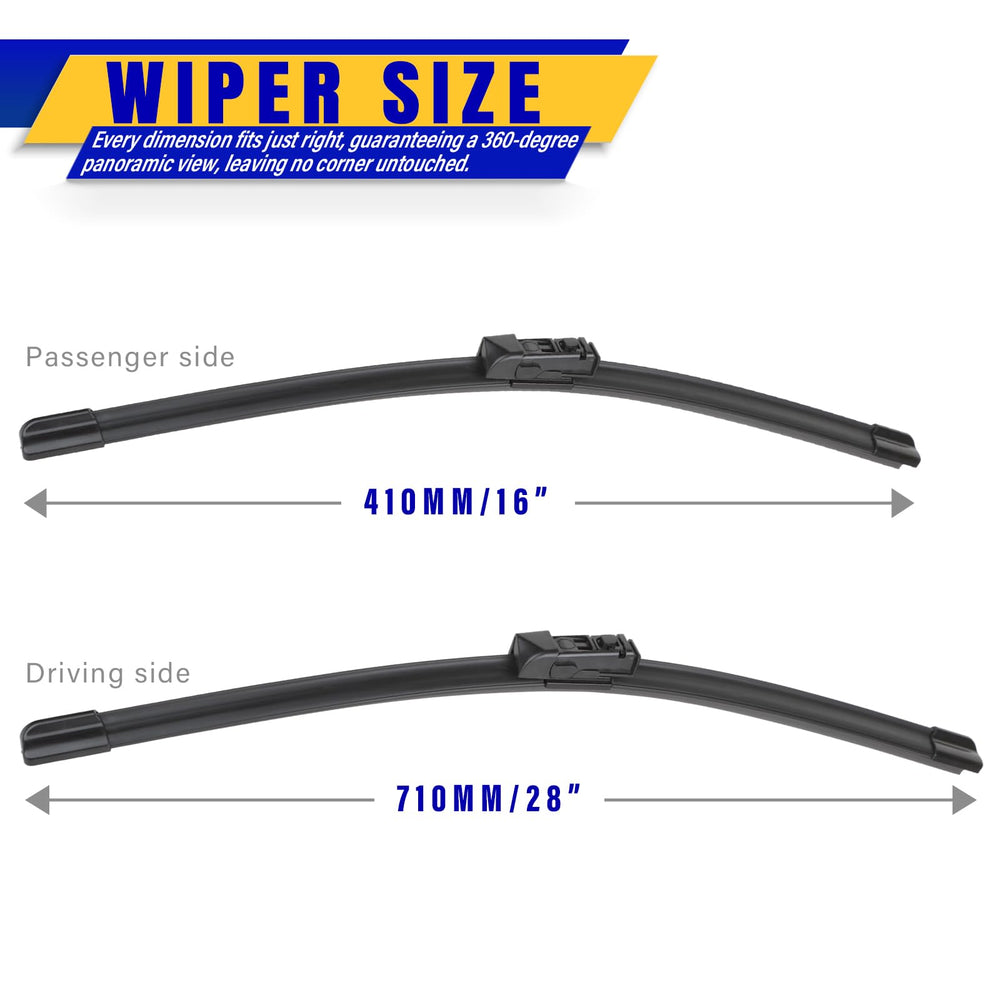 Rooppa close-up of rubber edge for clean streak-free wiping
