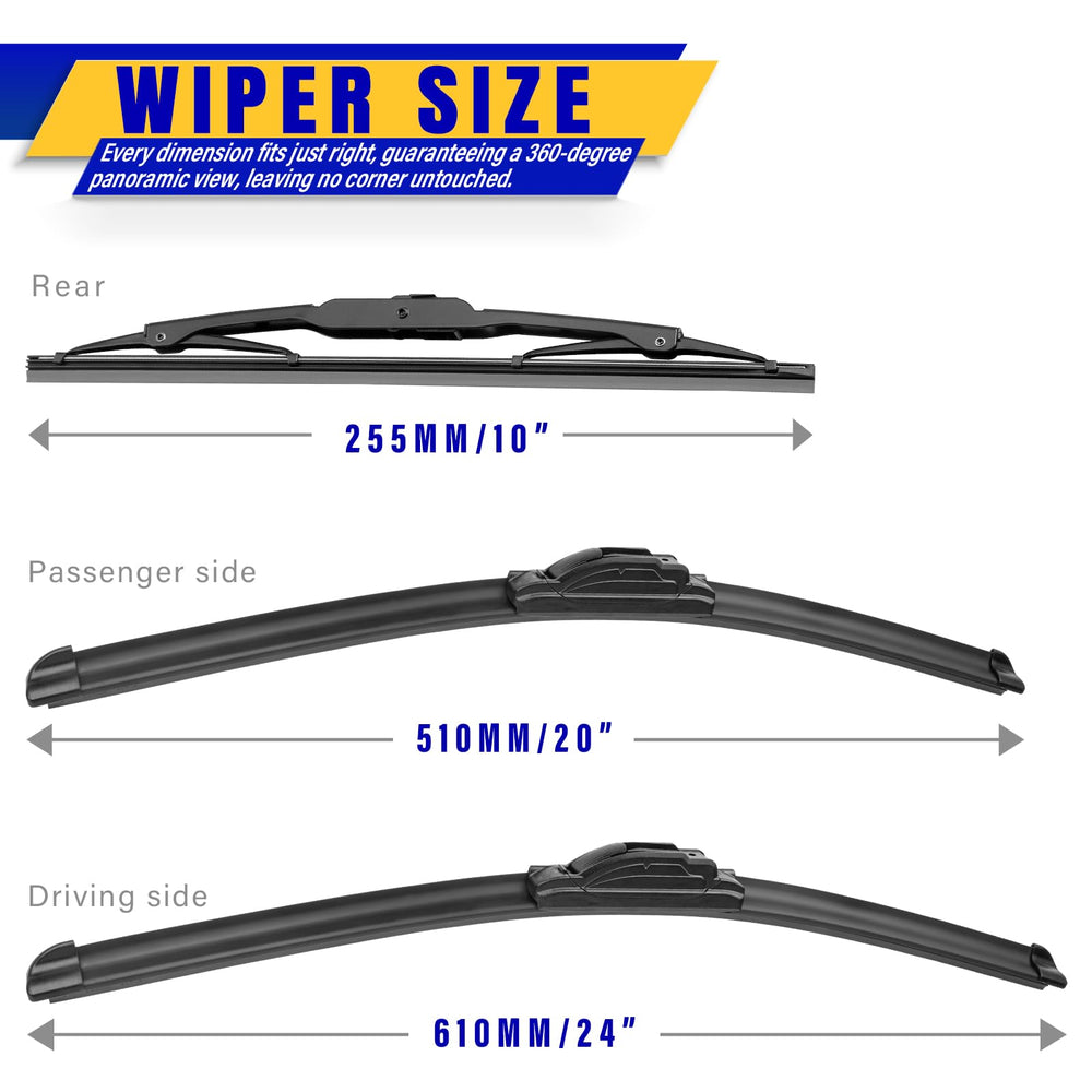 Rooppa close-up of rubber edge for smoother, streak-free wiping
