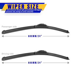 Rooppa close-up of rubber blade edge showing precision for streak-free wiping
