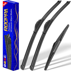 Rooppa branded front packaging showing complete wiper set benefit
