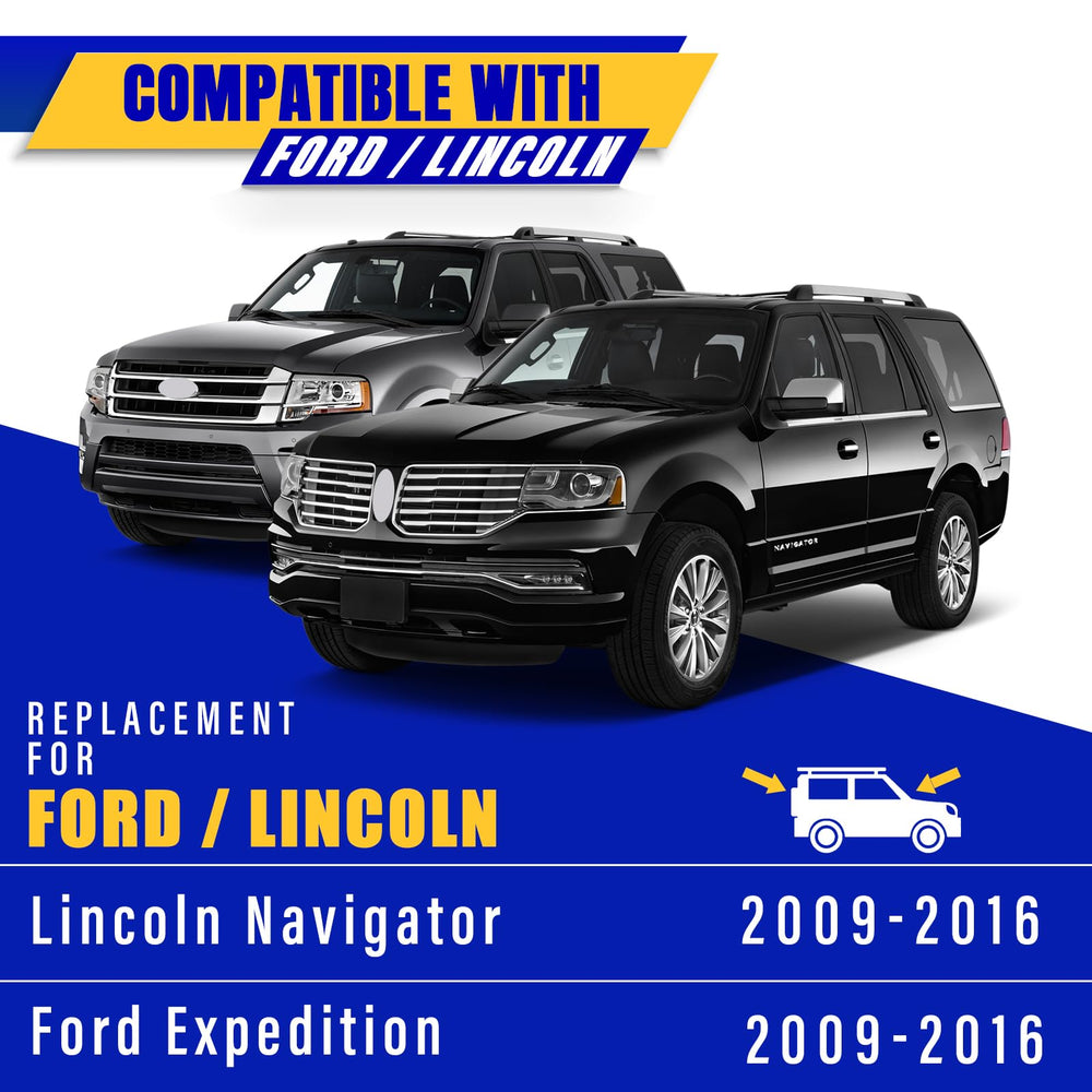 Rooppa blades installed on a Ford Expedition demonstrating clear windshield