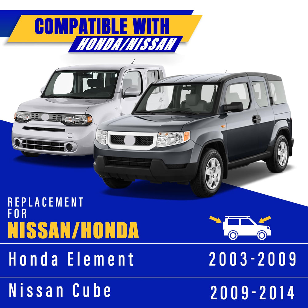 Rooppa blade installed on Nissan Cube windshield providing quiet weather clearing