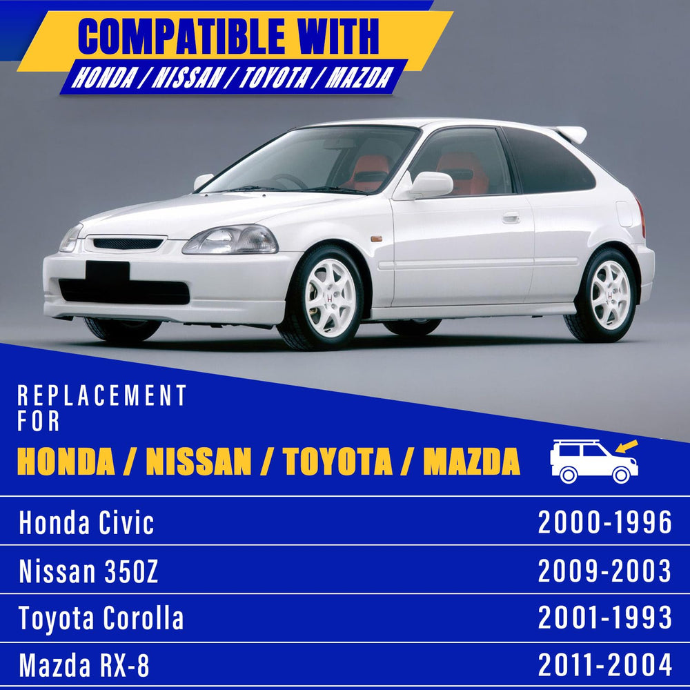 Rooppa 18" blade installed on windshield passenger side delivering even glass contact