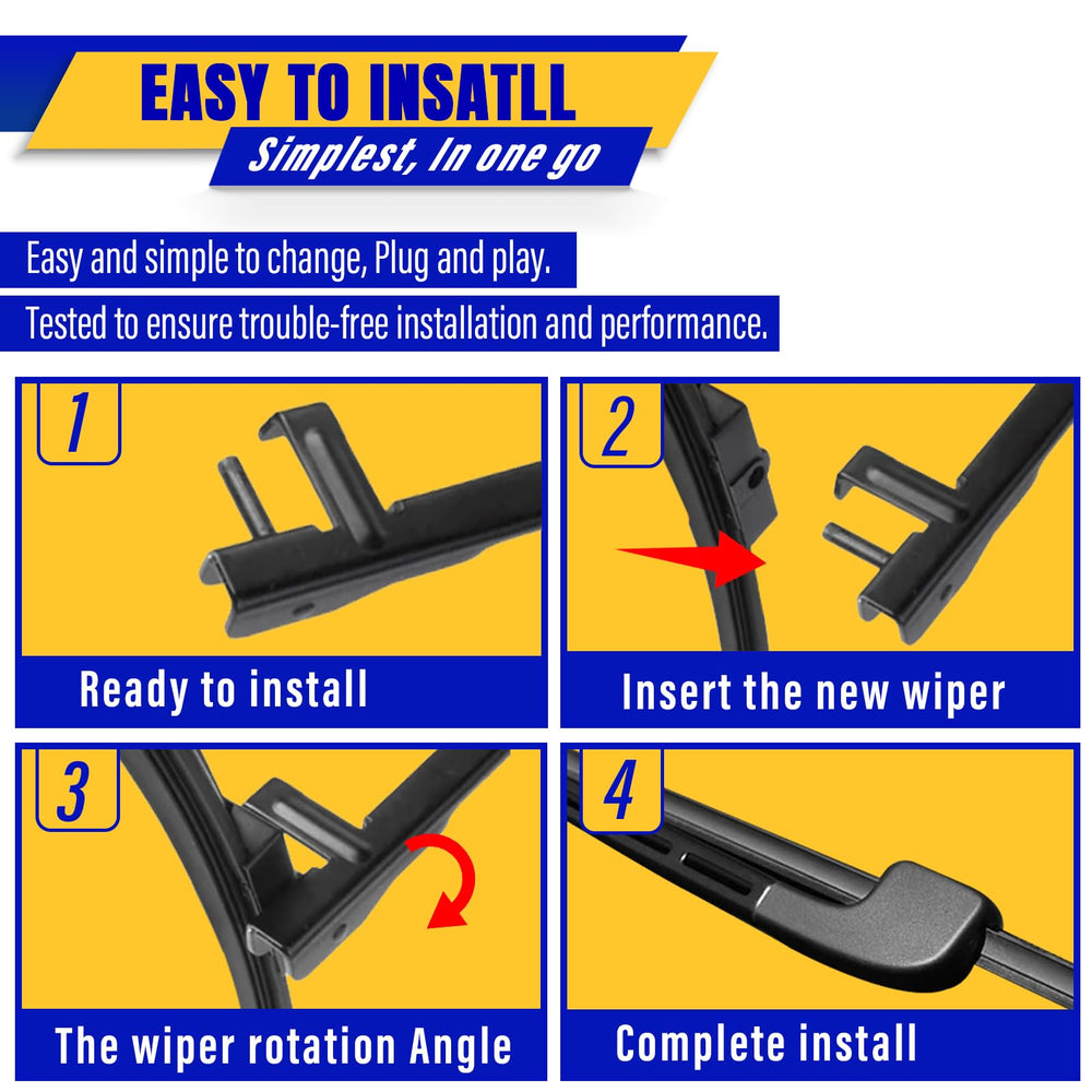 Rooppa wipers in rainy driving scene enhancing safety and road clarity