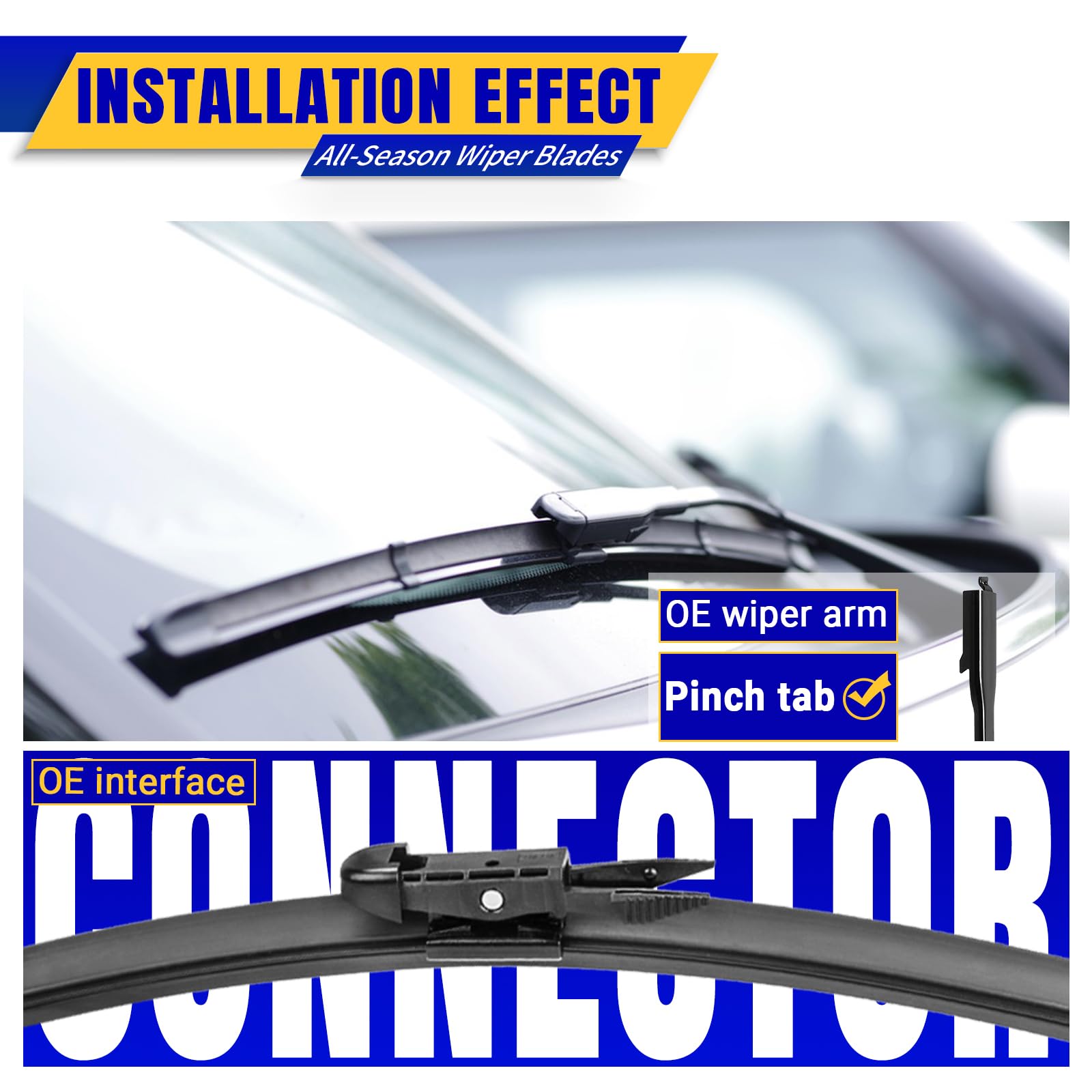 Rooppa rubber edge close-up highlighting clean swipe performance