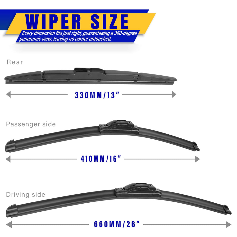 Rooppa close-up of blade edge showing precision rubber for streak-free wiping