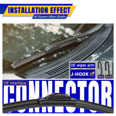 Rooppa detailed rubber edge view highlighting even contact and quiet wiping