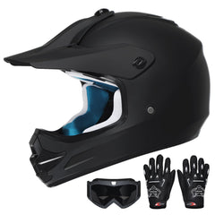 ROOZO helmet front view showing full-face protection and DOT safety