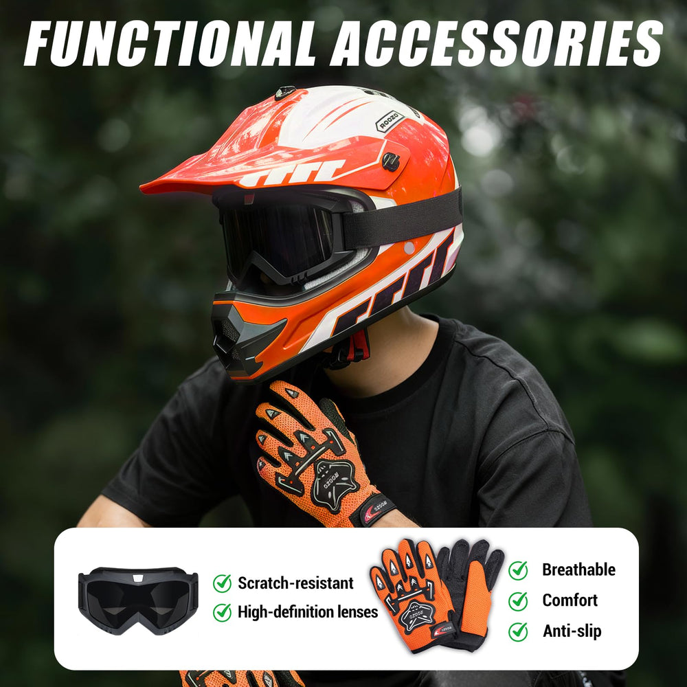 ROOZO helmet on young rider at park demonstrating safe use