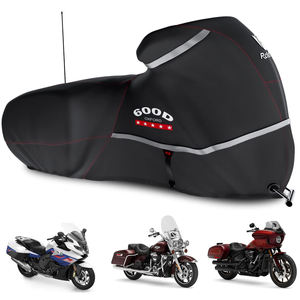 Rosefray front view showing full coverage and weather protection