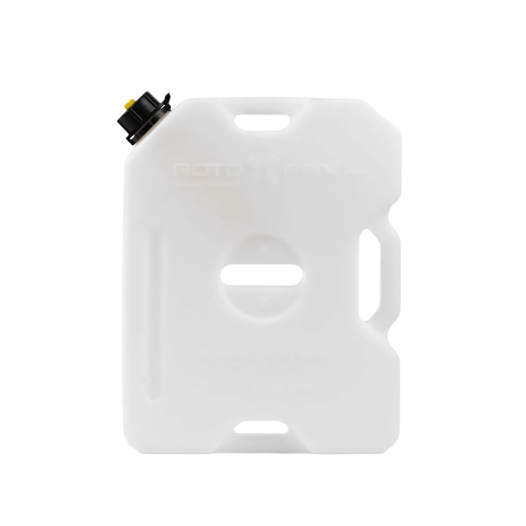 RotopaX front view of 2 gallon pack showing compact profile and durable design