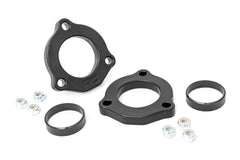Rough Country 2-inch leveling kit front view shows lift and improved stance benefit