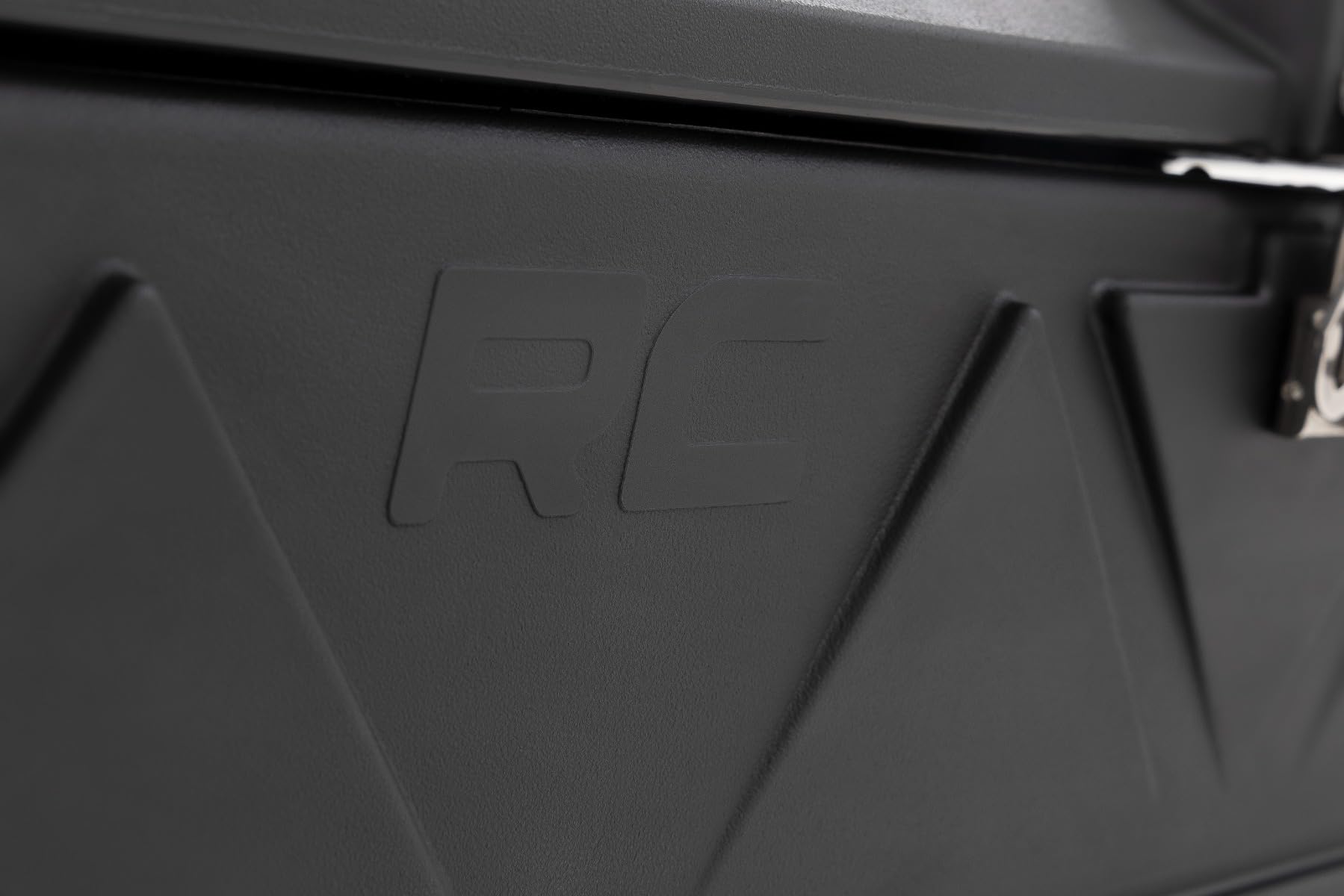 Rough Country box mounted on Maverick X3 in outdoor setting showing durable trail use
