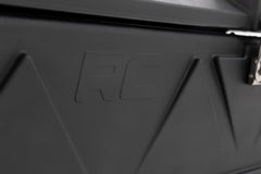 Rough Country box mounted on Maverick X3 in outdoor setting showing durable trail use