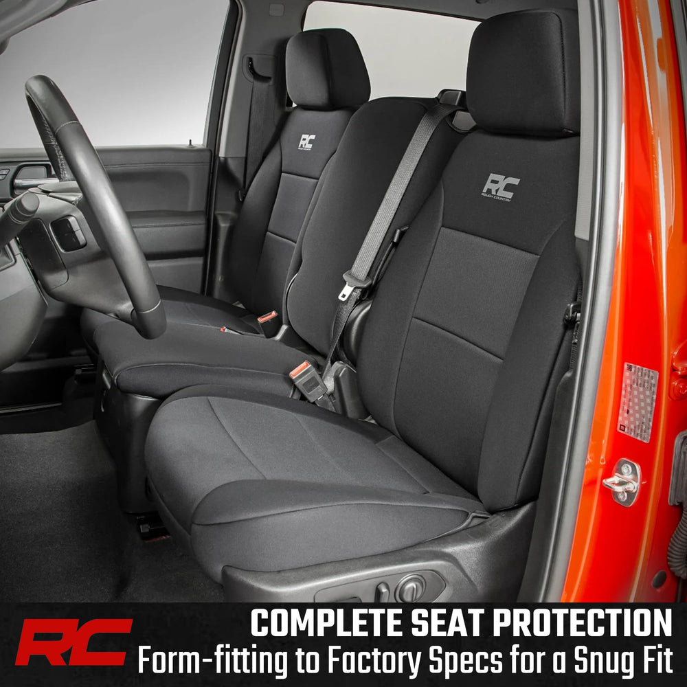 Rough Country neoprene texture close-up highlighting water resistance and comfort