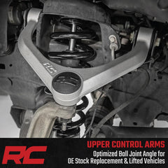 Rough Country close-up of POM ball joint showing low friction and grease port