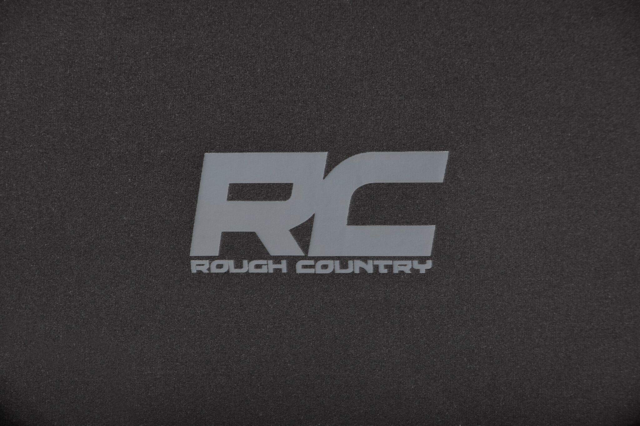 Rough Country lifestyle Jeep interior demonstrating durable, factory-fit look