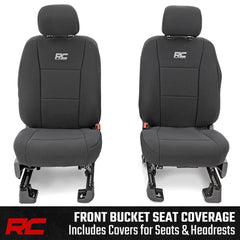 Rough Country neoprene texture closeup showing water-resistant durable surface