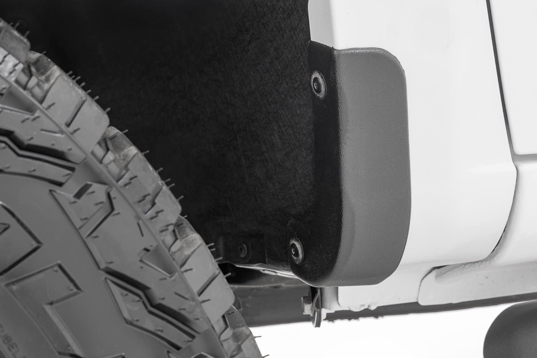 Rough Country rear delete installed highlighting smooth contour and improved style