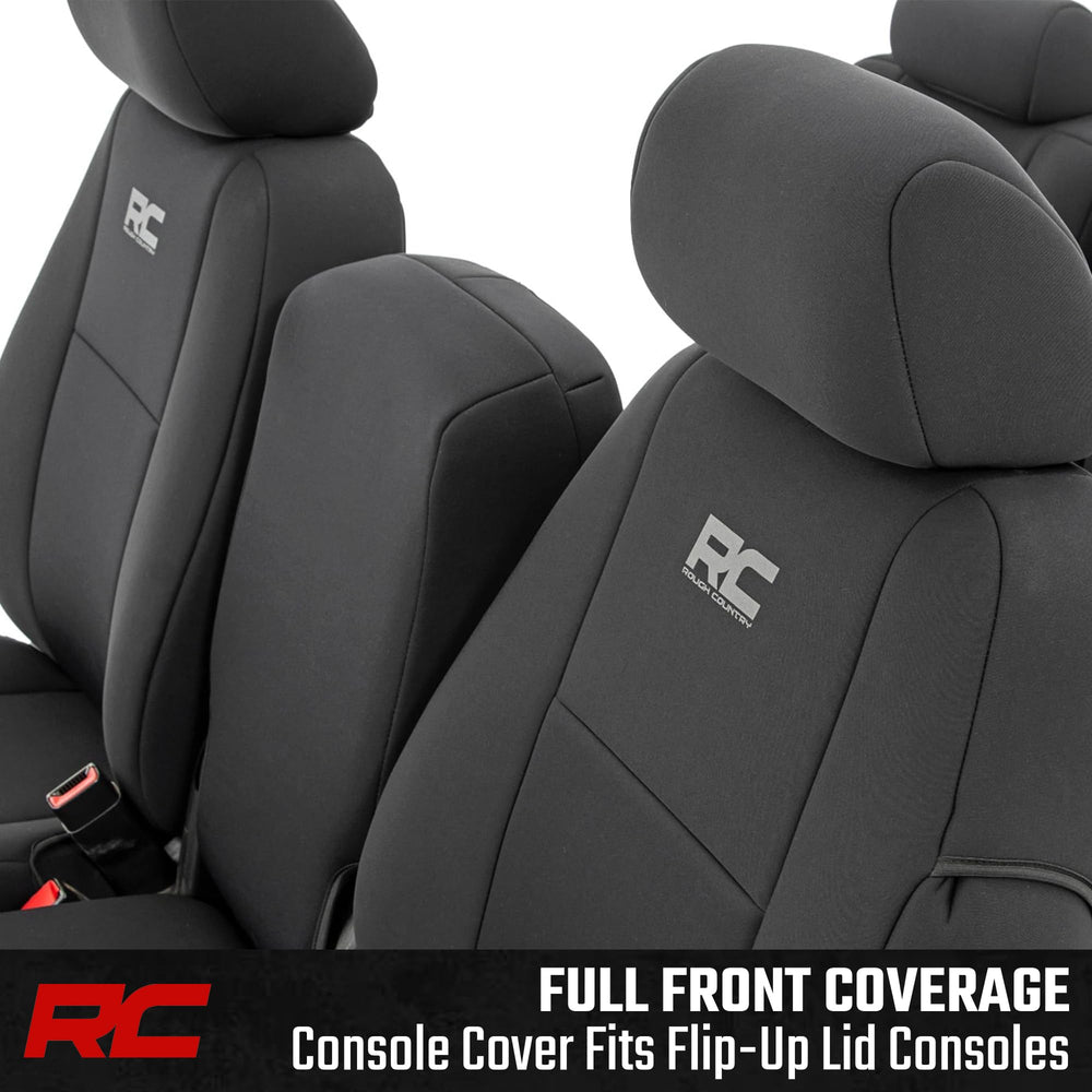 Rough Country neoprene close-up showing water-resistant texture and cushioning