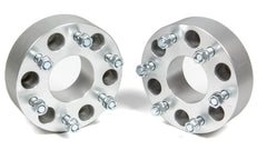 Rough Country spacer close-up on preinstalled studs highlighting secure fit and durability